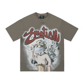 Mixed Emotion Washed Graphic Tee