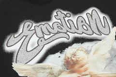Mixed Emotion Angel Graphic Tee