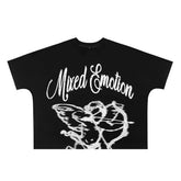 Mixed Emotion Rhinestone Graphic Tee