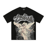 Mixed Emotion Graphic Character Tee