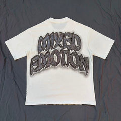 Mixed Emotion Silhouette Graphic T-Shirt