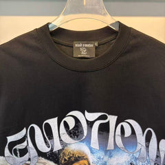Mixed Emotion Angelic Figure Graphic Tee