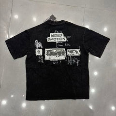 Mixed Emotion Patchwork Archive T-Shirt