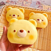 Slow Rising Squishy Bear Head Stress Relief Decompression Toy