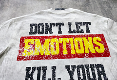 Mixed Emotion Distressed Figure Graphic Tee