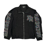 Mixed Emotion “ME” Rhinestone Nylon Jacket