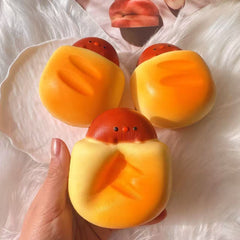 Slow Rising Squishy Brown Chick Stress Relief Decompression Toy