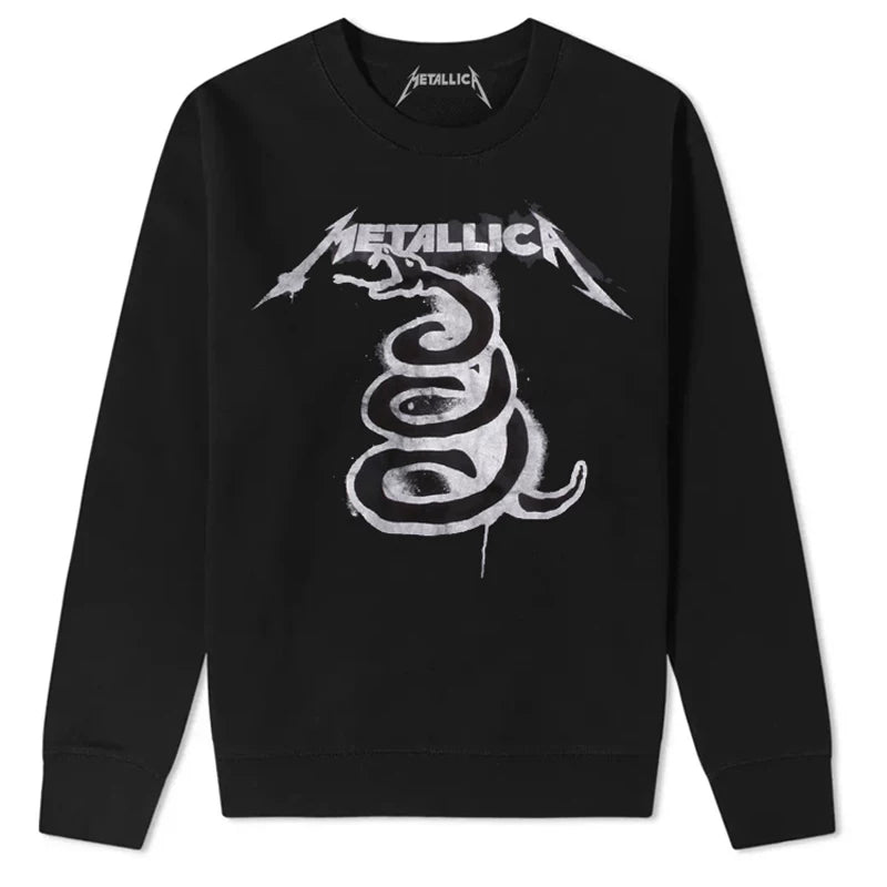 Metallica Vintage Washed Cotton Long Sleeve T-Shirt