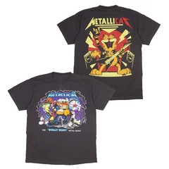 METALLICA Metal Kings band x Snoopy collaboration T-shirt