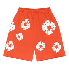 Denim Tears The Cotton Wreath Shorts 'Orange'