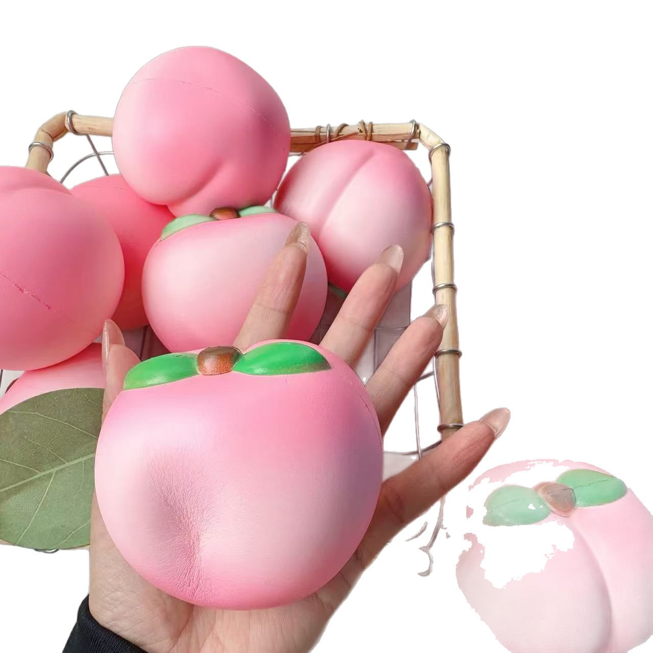Slow Rising Squishy Peach Stress Relief Decompression Toy