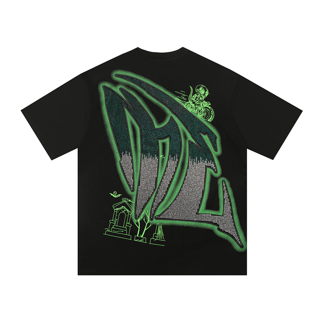 Mixed Emotion Illustrated Graphic Tee