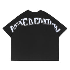 Mixed Emotion Skull Graphic Tee