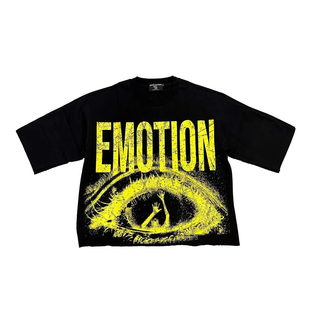 Mixed Emotion Graphic Skull Tee