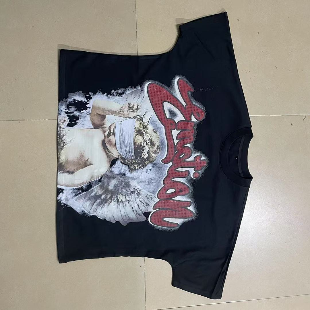 Mixed Emotion Character Graphic Tee