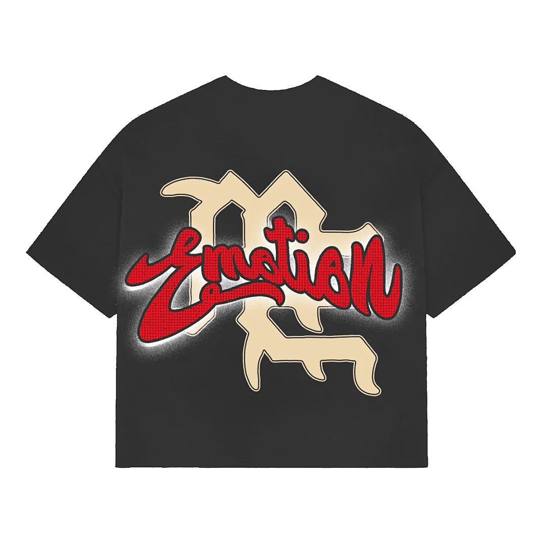 Mixed Emotion Character Graphic Tee
