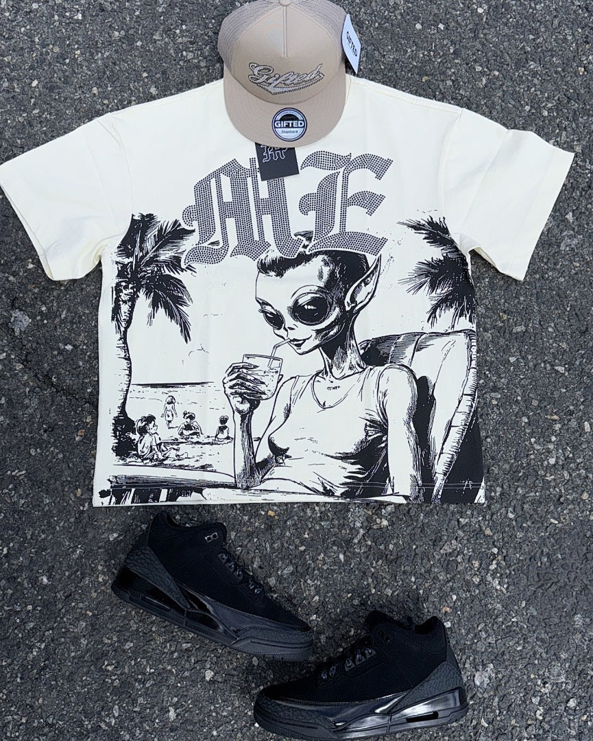 Mixed Emotion Graphic Illustration Tee