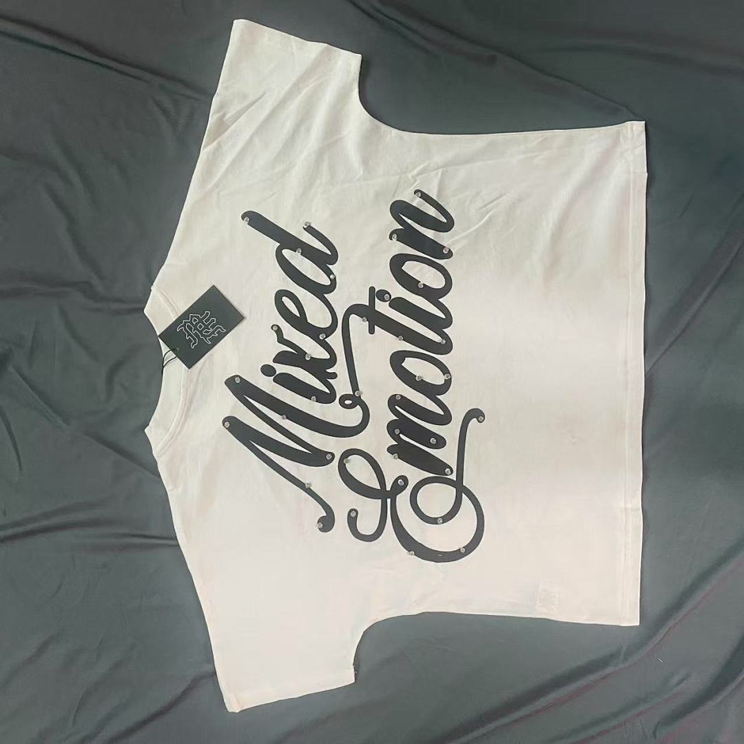 Mixed Emotion Rhinestone Graphic Tee