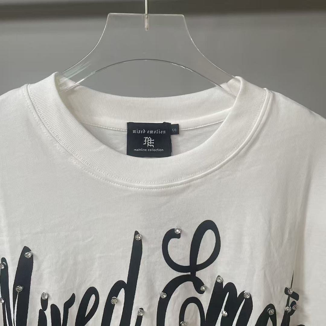 Mixed Emotion Rhinestone Graphic Tee