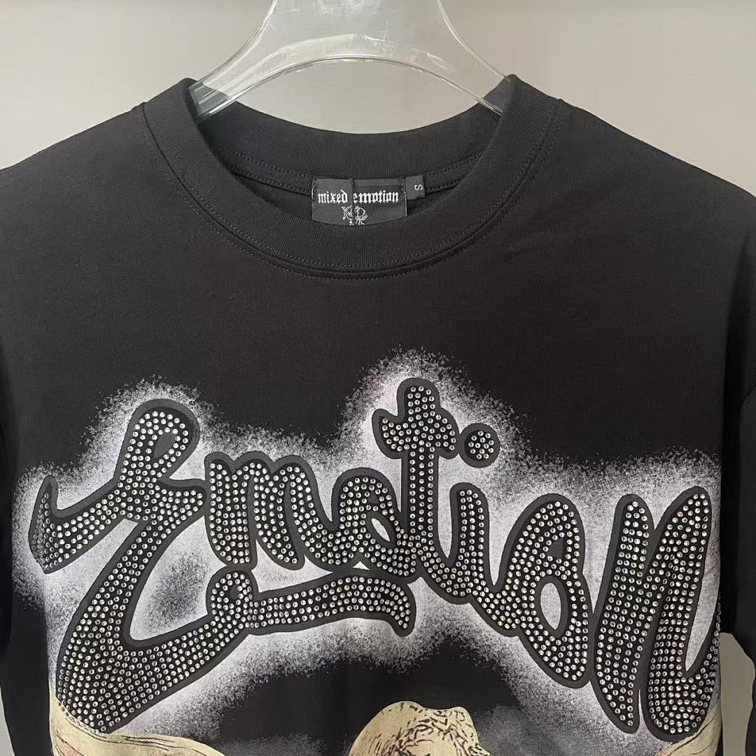 Mixed Emotion Graphic Character Tee