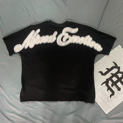Mixed Emotion Cropped Graphic Tee