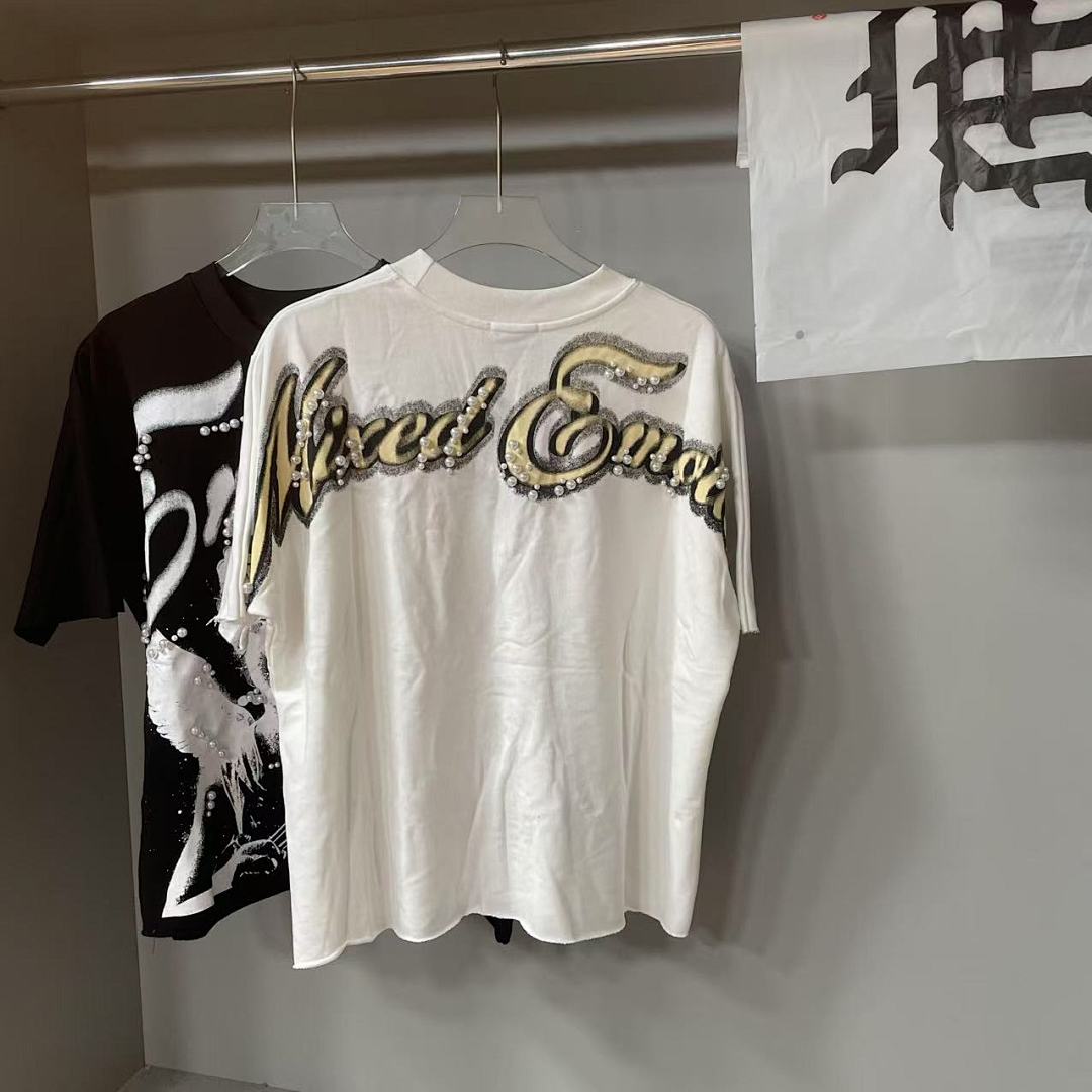 Mixed Emotion Cropped Graphic Tee