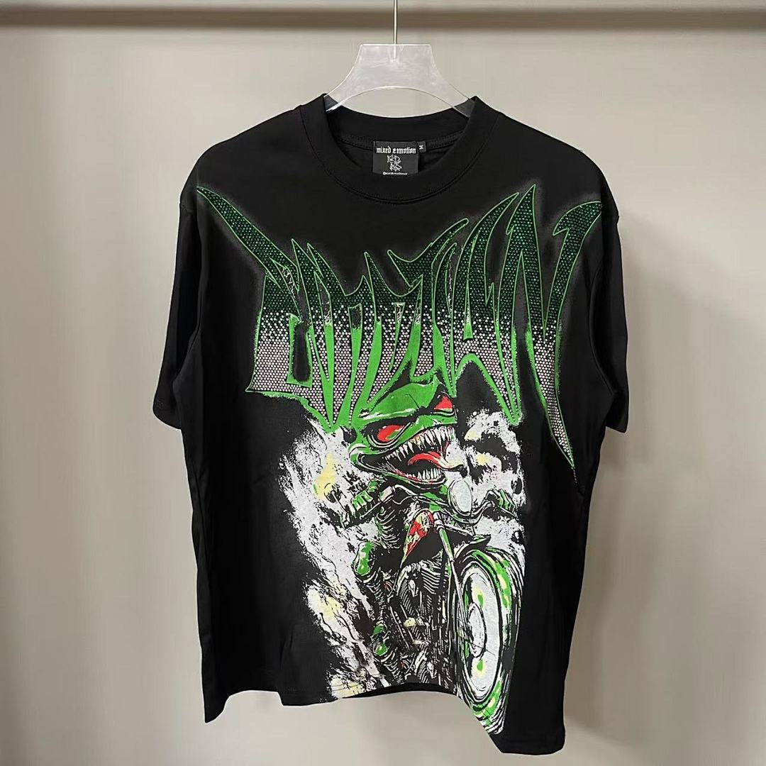 Mixed Emotion Illustrated Graphic Tee