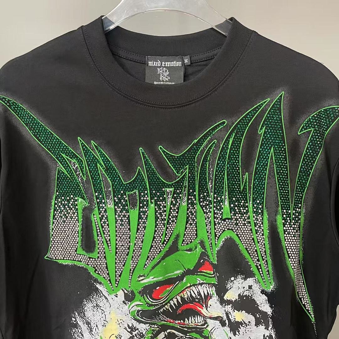 Mixed Emotion Illustrated Graphic Tee