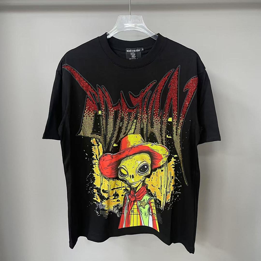 Mixed Emotion Skull Graphic Tee