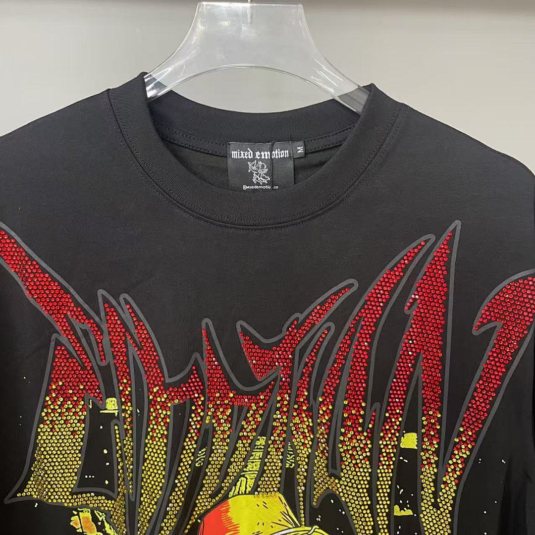 Mixed Emotion Skull Graphic Tee