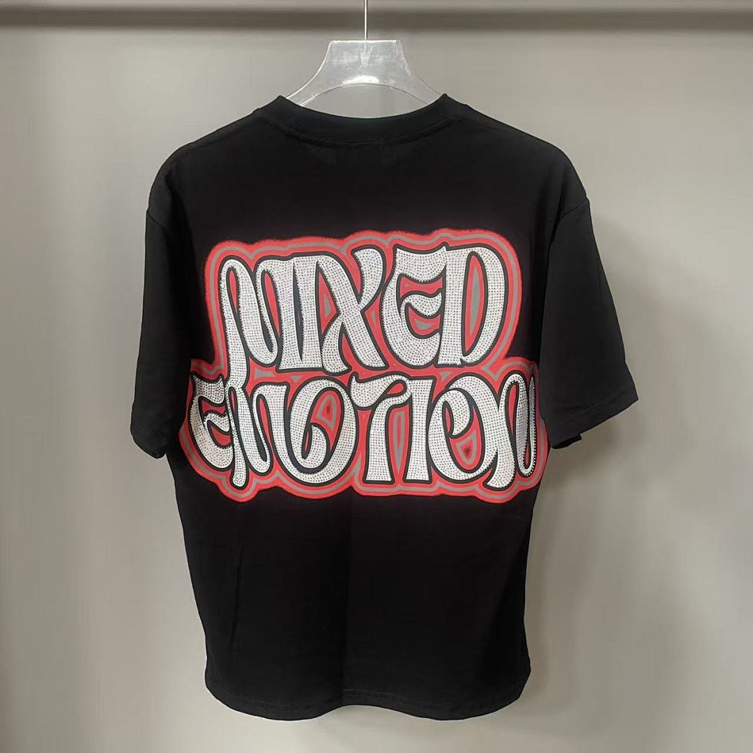 Mixed Emotion Graphic Skull Tee