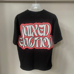 Mixed Emotion Graphic Skull Tee