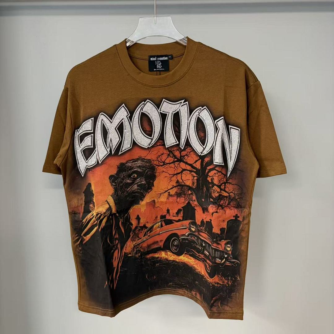Mixed Emotion Graphic Vintage Tee