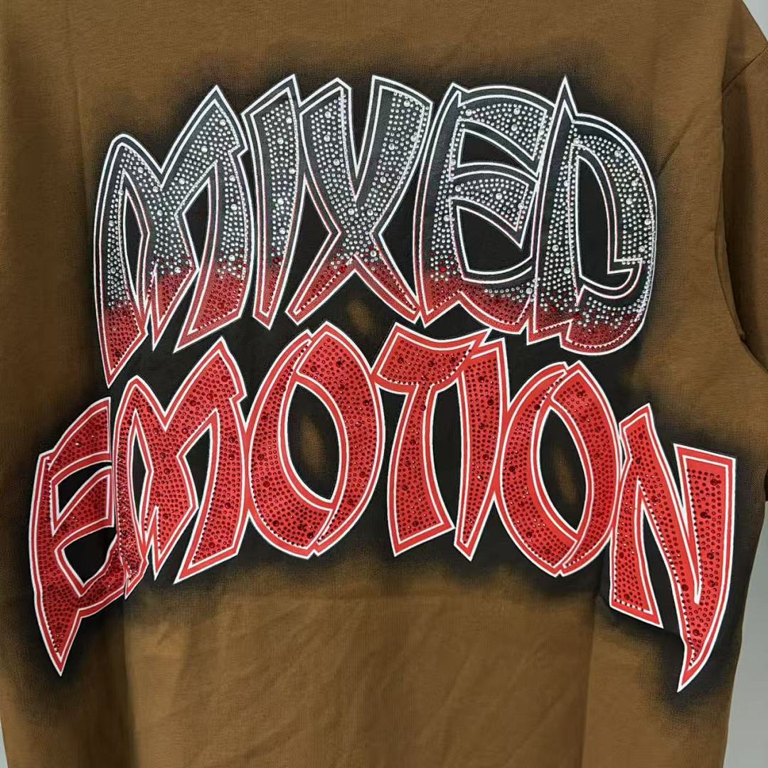 Mixed Emotion Graphic Vintage Tee