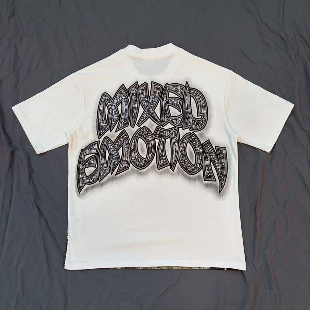 Mixed Emotion Silhouette Graphic T-Shirt