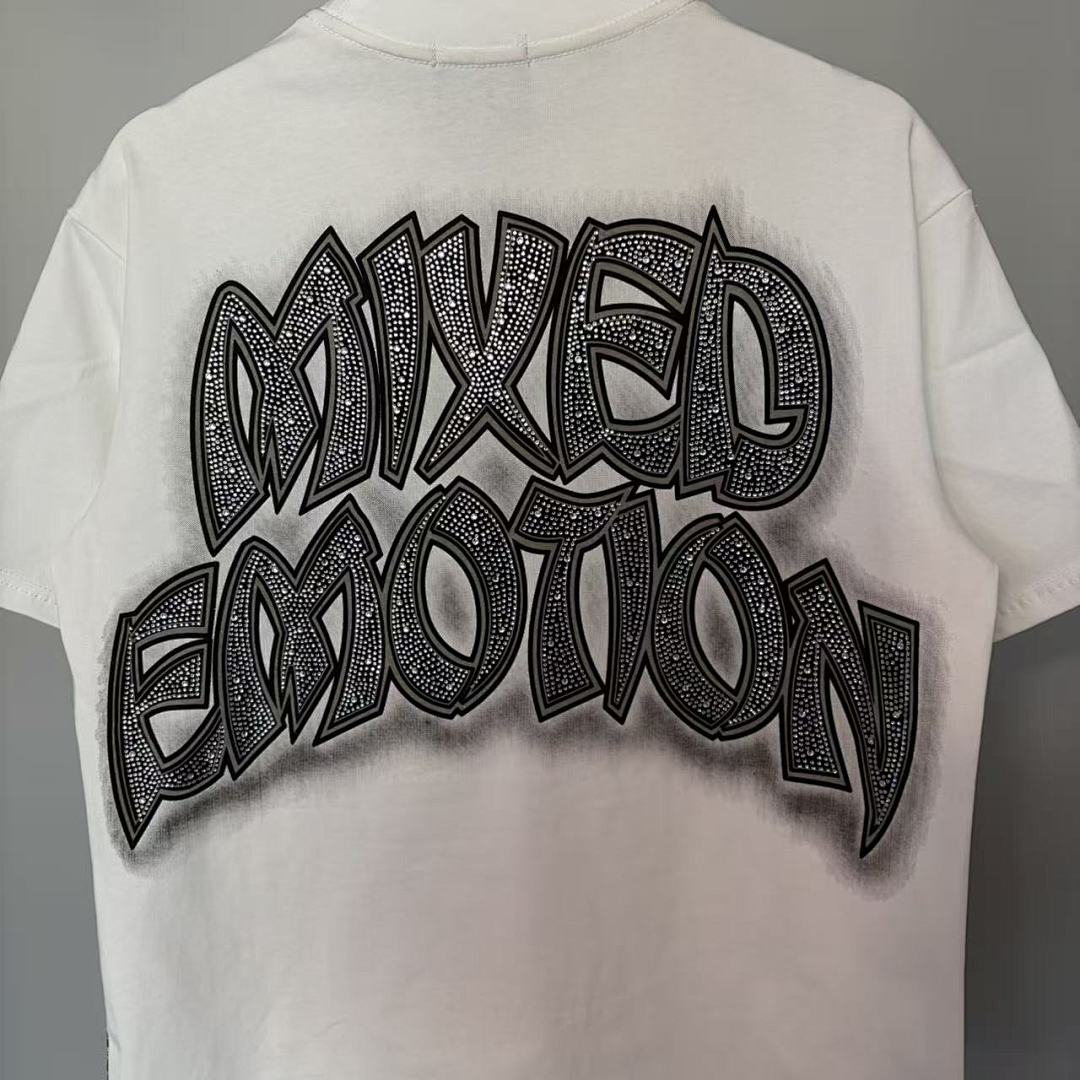 Mixed Emotion Silhouette Graphic T-Shirt