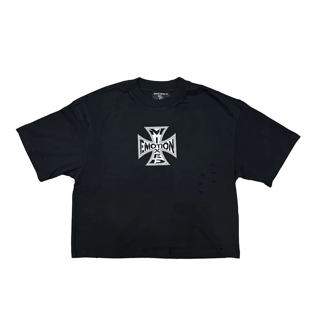Mixed Emotion Star Graphic T-Shirt