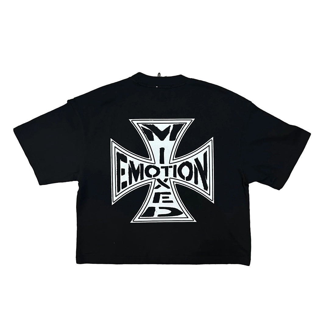 Mixed Emotion Star Graphic T-Shirt