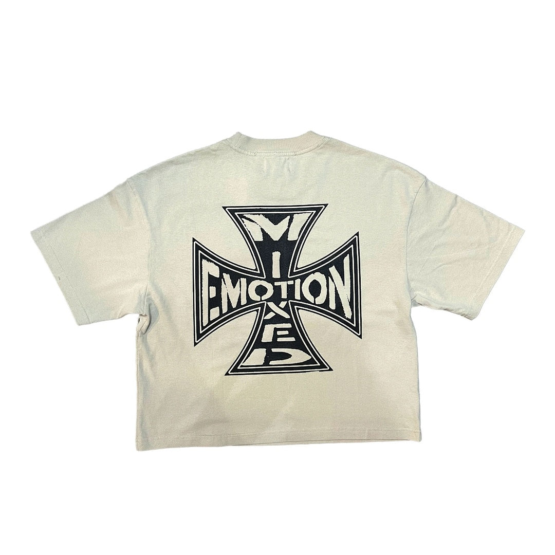 Mixed Emotion Star Graphic T-Shirt