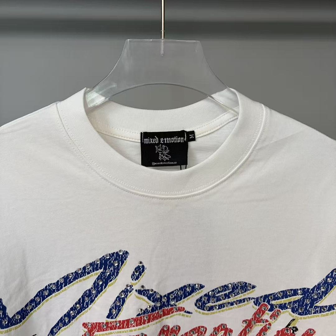 Mixed Emotion Illustrated Typography Tee