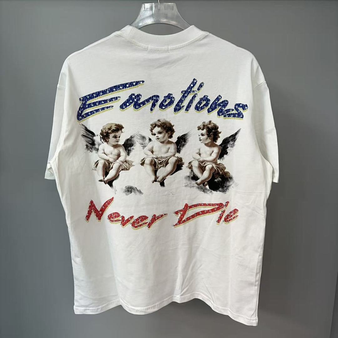 Mixed Emotion Illustrated Typography Tee