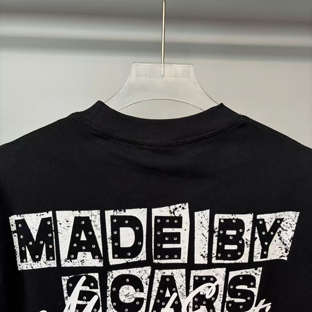 Mixed Emotion Layered Figure Graphic Tee