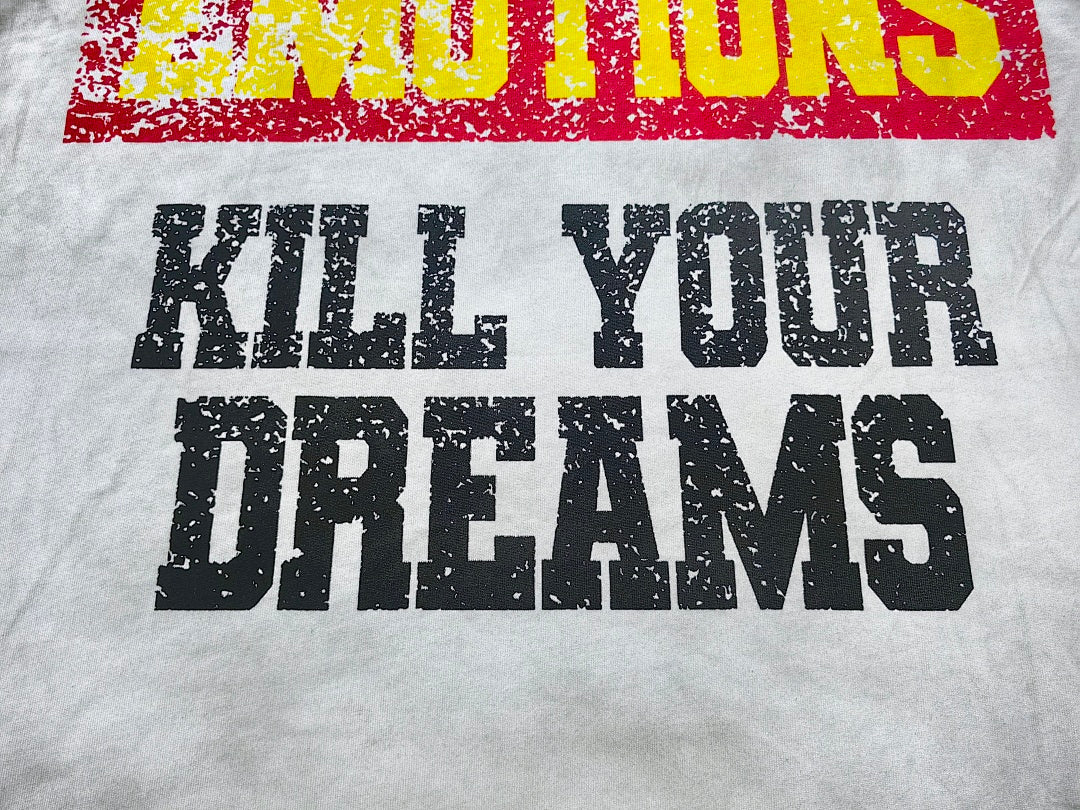Mixed Emotion Distressed Figure Graphic Tee