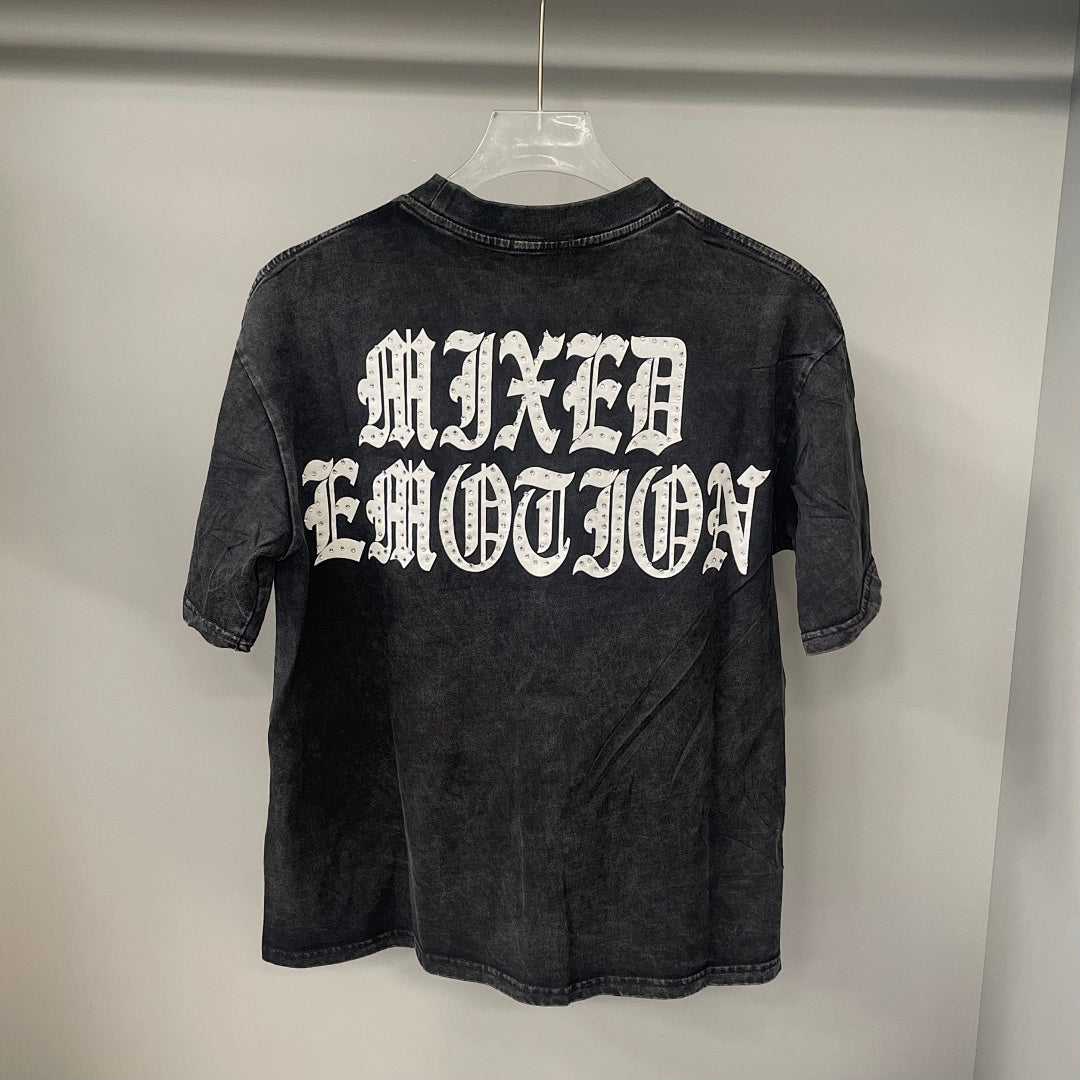 Mixed Emotion Retro Photo Graphic Tee