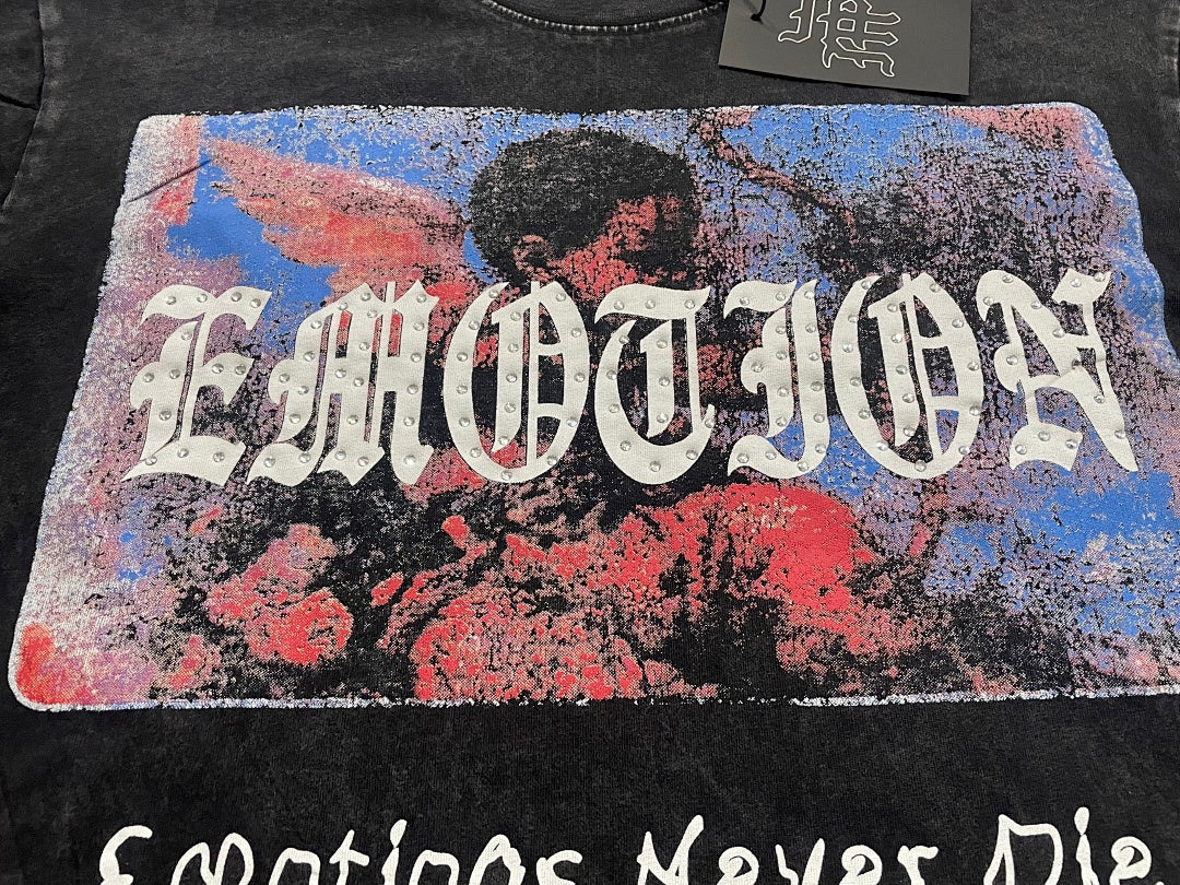 Mixed Emotion Retro Photo Graphic Tee