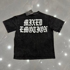 Mixed Emotion Retro Photo Graphic Tee