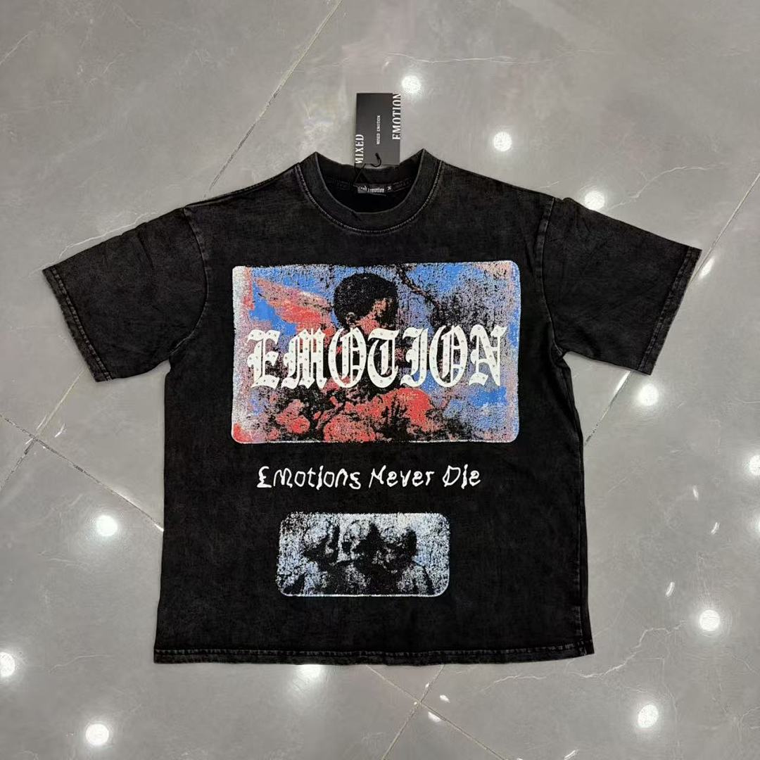 Mixed Emotion Retro Photo Graphic Tee