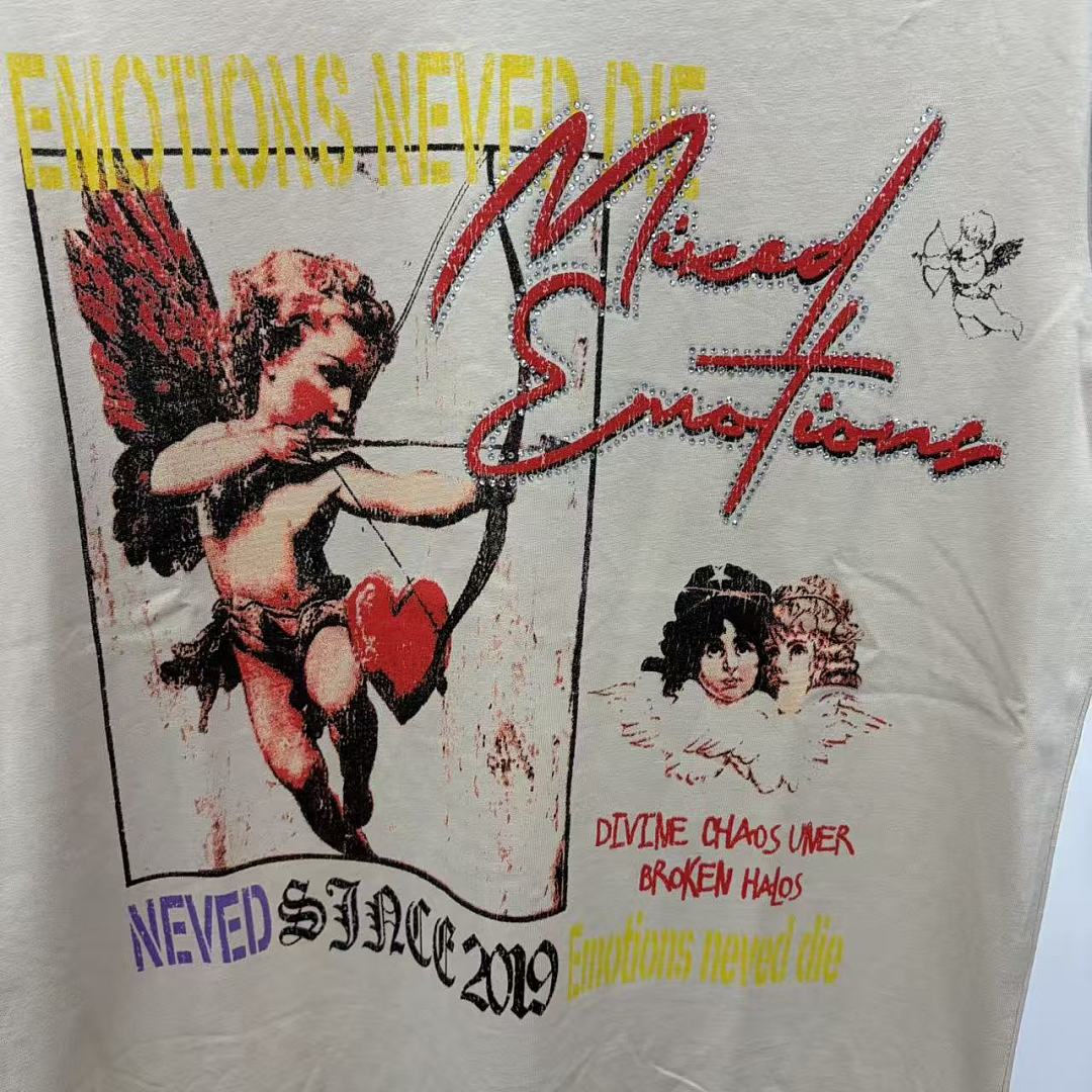 Mixed Emotion Vintage Typography Graphic Tee