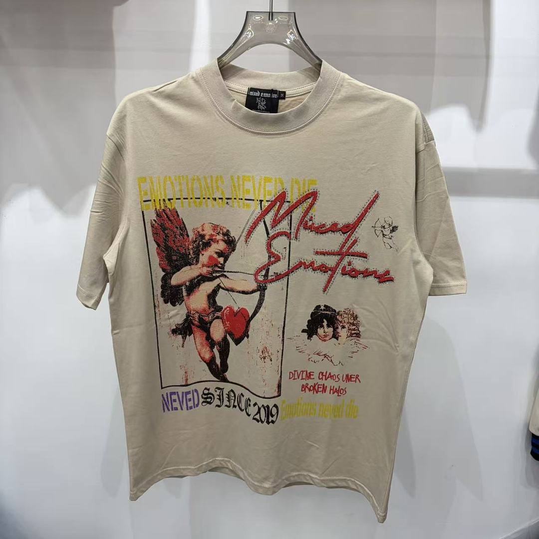 Mixed Emotion Vintage Typography Graphic Tee