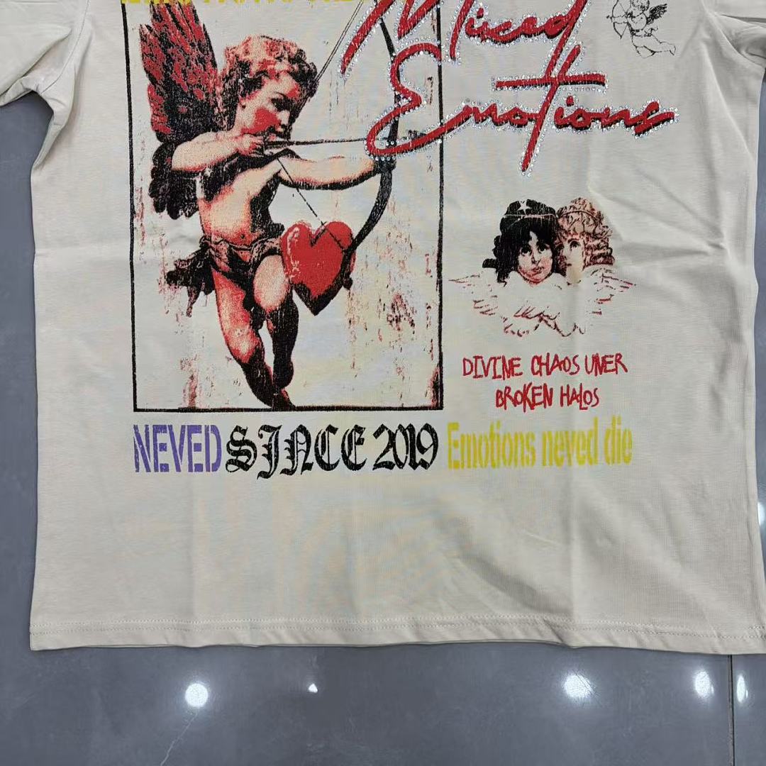 Mixed Emotion Vintage Typography Graphic Tee